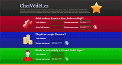 Desktop Screenshot of chcivedet.cz
